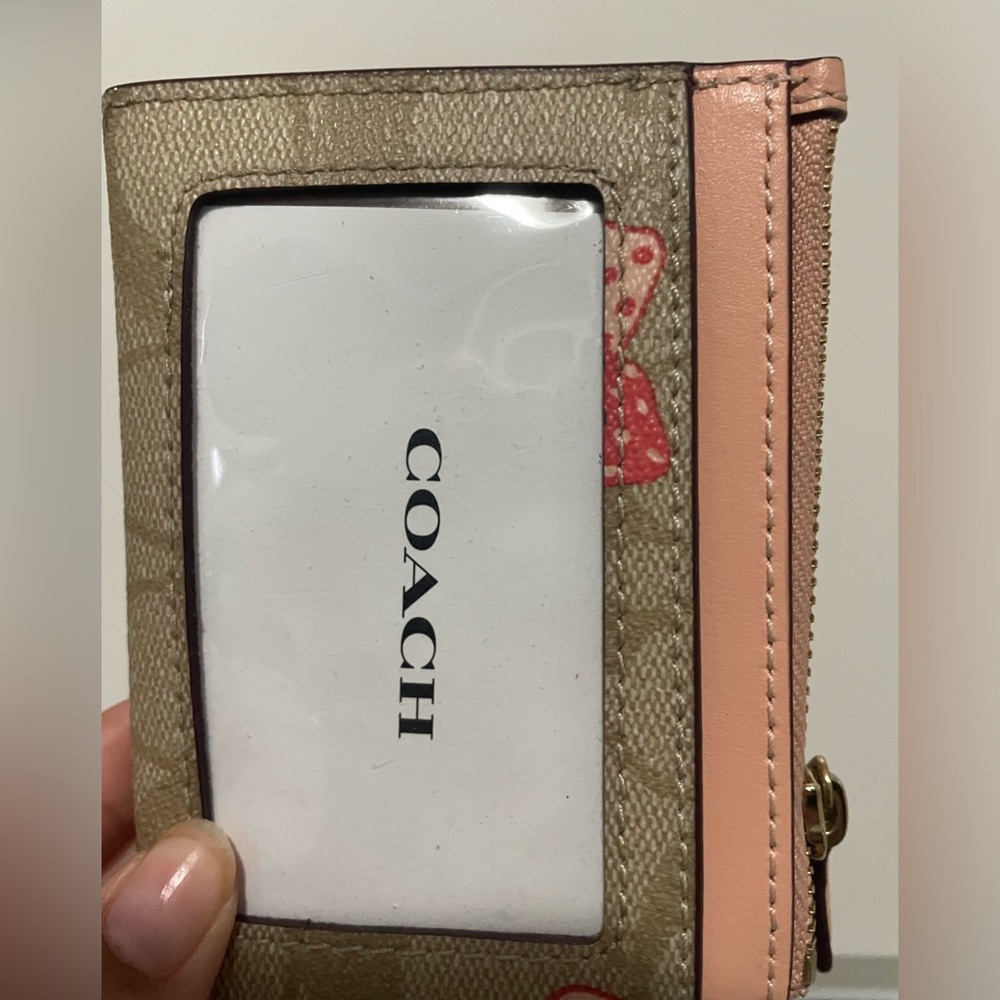 SOLD Coach Strawberry Mini Skinny ID case - Picture 10 of 11